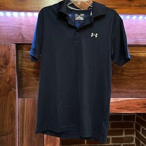Navy blue, size small Under Armour polo shirt